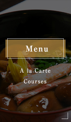 Menu A la Carte Courses