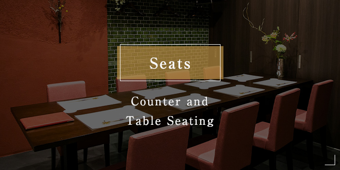 Seats Counter and Table Seating